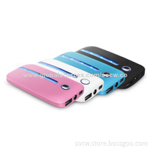 High-quality of 4,800mAh Power Banks for Phones with 5V/800mA Input